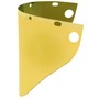 Honeywell Fibre-Metal® 9 3/4" X 19" X .06" Yellow Propionate Faceshield