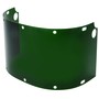 Honeywell Fibre-Metal® 8" X 16 1/2" X .06" Green Shade 5 Propionate Faceshield