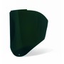 Honeywell Uvex®/Bionic® 9 1/2" X 14 1/4" X .040" Green Shade 5 Polycarbonate Faceshield