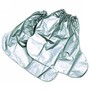 Honeywell 15" Gray Silver Shield® 2.7 mil EVOH/Polyethylene Boot Cover