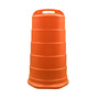 Cortina Safety Products Orange/White HDPE Traffic Barrel