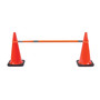 Cortina Safety Products Orange/White ABS Cone Bar