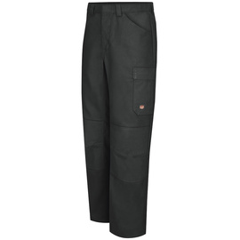 Bulwark 46" X 29" Black Red Kap® 8 Ounce 54% Polyester/42% Cotton/4% Spandex Jeans With Button Closure