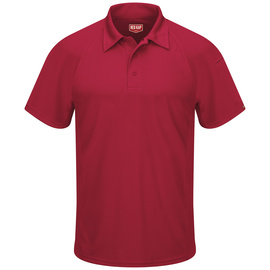 Bulwark 2X Red Red Kap® 100% Polyester Knit Polo Shirt