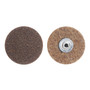 Merit® 3" Coarse Grade Aluminum Oxide PowerLock® Brown Disc