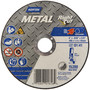 Norton® 4" X .040" X 5/8" Metal RightCut® Medium Grit Aluminum Oxide Portable Type 01/41 Right Angle Cut Off Wheel