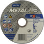Norton® 5" X .040" X 7/8" Metal RightCut® Medium Grit Aluminum Oxide Portable Type 01/41 Right Angle Cut Off Wheel