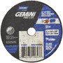 Norton® 3" X 1/16" X 3/8" Gemini® Coarse Grit Aluminum Oxide Type 01/41 Cut Off Wheel