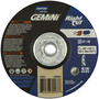 Norton® 6" X .045" X 5/8" - 11" Gemini®/RightCut® Extra Coarse Grit Aluminum Oxide Type 27/42 Depressed Center Cut Off Wheel
