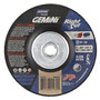 Norton® 5" X .045" X 5/8" - 11 Gemini®/RightCut® Extra Coarse Grit Aluminum Oxide Type 27/42 Depressed Center Cutting Wheel