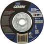 Norton® 4 1/2" X 3/32" X 5/8" - 11" Gemini® INOX/SS Extra Coarse Grit Aluminum Oxide Type 27/42 Depressed Center Cut Off Wheel