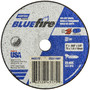 Norton® 3" X 1/16" X 3/8" BlueFire® 46 Grit Zirconia Alumina Type 01/41 Cut Off Wheel