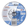 Norton® 4" X 1/4" X 5/8" BlueFire® Extra Coarse Grit Zirconia Alumina Type 27 Depressed Center Grinding Wheel