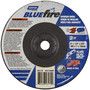 Norton® 4" X 1/4" X 3/8" BlueFire® Extra Coarse Grit Zirconia Alumina Type 27 Depressed Center Grinding Wheel