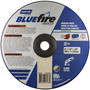 Norton® 9" X 1/4" X 7/8" BlueFire® INOX/SS 24 Grit Zirconia Alumina Type 27 Depressed Center Grinding Wheel