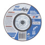 Norton® 5" X 1/4" X 5/8" - 11" BlueFire® INOX/SS Extra Coarse Grit Zirconia Alumina Type 27 Depressed Center Grinding Wheel