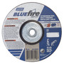 Norton® 6" X 1/8" X 5/8" - 11" BlueFire® INOX/SS 30 Grit Zirconia Alumina Type 27 Depressed Center Combination Wheel