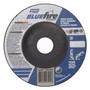 Norton® 4 1/2" X 1/8" X 7/8" BlueFire® Extra Coarse Grit Zirconia Alumina/Silicon Carbide Foundry Type 27 Depressed Center Combination Wheel