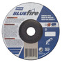 Norton® 6" X 1/4" X 7/8" BlueFire® 24 Grit Zirconia Alumina Type 27 Depressed Center Grinding Wheel