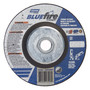 Norton® 4 1/2" X 1/8" X 5/8" - 11" BlueFire® 24 Grit Zirconia Alumina/Silicon Carbide Type 27 Depressed Center Grinding Wheel/Cutting Wheel