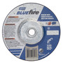 Norton® 5" X 1/4" X 5/8" - 11" BlueFire® 24 Grit Zirconia Alumina Type 27 Depressed Center Grinding Wheel