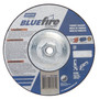 Norton® 7" X 1/4" X 5/8" - 11 BlueFire® Extra Coarse Grit Zirconia Alumina/Silicon Carbide Foundry Type 27 Depressed Center Grinding Wheel