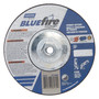 Norton® 7" X 1/8" X 5/8" - 11" BlueFire® 24 Grit Zirconia Alumina/Silicon Carbide Type 27 Depressed Center Combination Wheel