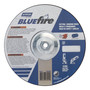 Norton® 9" X 1/8" X 5/8" - 11" BlueFire® 30 Grit Zirconia Alumina Type 27 Depressed Center Combination Wheel