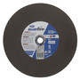 Norton® 14" X 1/8" X 1" BlueFire® Extra Coarse Grit Zirconia Alumina Type 01/41 Fixed-Base Cut Off Wheel