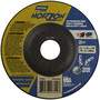 Norton® 4 1/2" X 1/8" X 7/8" NorZon Plus® Extra Coarse Grit Ceramic Alumina Type 27 Depressed Center Combination Wheel