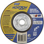 Norton® 5" X 1/4" X 5/8" - 11" NorZon Plus® Extra Coarse Grit Ceramic Alumina Type 27 Depressed Center Grinding Wheel