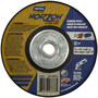 Norton® 5" X 1/4" X 5/8" - 11" NorZon Plus® Extra Coarse Grit Ceramic Alumina Type 27 Depressed Center Grinding Wheel