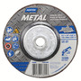 Norton® 4 1/2" X 1/4" X 5/8" - 11 Metal Extra Coarse Grit Aluminum Oxide Type 27 Depressed Center Grinding Wheel