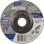Norton® 4 1/2" X 1/4" X 7/8" Metal A AO Extra Coarse Grit Aluminum Oxide Type 27 Depressed Center Grinding Wheel