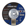 Norton® 7" X 1/4" X 5/8" - 11" Gemini® XXL Extra Coarse Grit Aluminum Oxide Type 27 Depressed Center Grinding Wheel