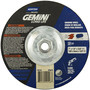 Norton® 7" X 1/4" X 5/8" - 11" Gemini® Extra Coarse Grit Aluminum Oxide Type 27 Depressed Center Grinding Wheel