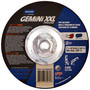 Norton® 7" X 1/8" X 5/8" - 11" Gemini® XXL Extra Coarse Grit Aluminum Oxide Type 27 Depressed Center Combination Wheel