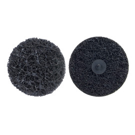 Norton® 4" Extra Coarse Grade Silicon Carbide Bear-Tex Rapid Strip Black Disc
