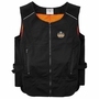 Ergodyne Small/Medium Black Chill-Its® 6260 Polyester/Cotton Cooling Vest