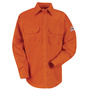 Bulwark® Medium Regular Orange EXCEL FR® ComforTouch® Flame Resistant Uniform Shirt With Button Front Closure