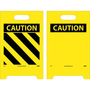 NMC™ 19" X 12" Yellow .04" Coroplast Floor Safety Sign "CAUTION"