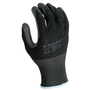SHOWA® Medium S-TEX® 541 13 Gauge Hagane Coil®, Polyester And Stainless Steel Cut Resistant Gloves With Polyurethane Coated Palm