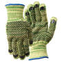 Wells Lamont Medium METALGUARD® Whizard® 7 Gauge DuPont™ Kevlar® And Stainless Steel Cut Resistant Gloves With PVC Dot Coated Both Sides
