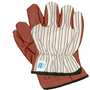Honeywell Medium Worknit® HD 85/3729 Heavy Weight Brown And White Nitrile Palm And Fingertips Coated Work Gloves With Natural Cotton Jersey Liner And Slip-On Cuff