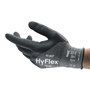 Ansell Size 9 HyFlex® HPPE, Fiber Glass And Spandex And Nylon Cut Resistant Gloves With Foam Nitrile Three-Quarter Coating