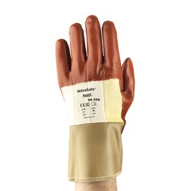 Ansell Size 9 ActivArmr® DuPont™ Kevlar® Cut Resistant Gloves With Nitrile Coated Palm