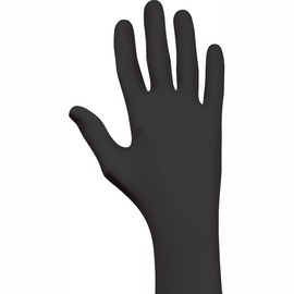 SHOWA™ Large Black SHOWA® 4 mil Nitrile/EBT Gloves