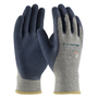 Protective Industrial Products Large PowerGrab™ Plus 10 Gauge Blue Latex Palm And Finger Coated Work Gloves With Gray Cotton And Polyester Liner And Knit Wrist