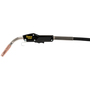 Tweco® 200 Amp Professional Classic® No. 2 0.040" - 0.045" Air Cooled MIG Gun  - 15' Cable/Tweco® Style Connector