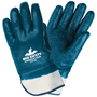 Memphis Glove Medium Predator® Nitrile Full Dip Coated Work Gloves With Jersey Liner And Safety Cuff